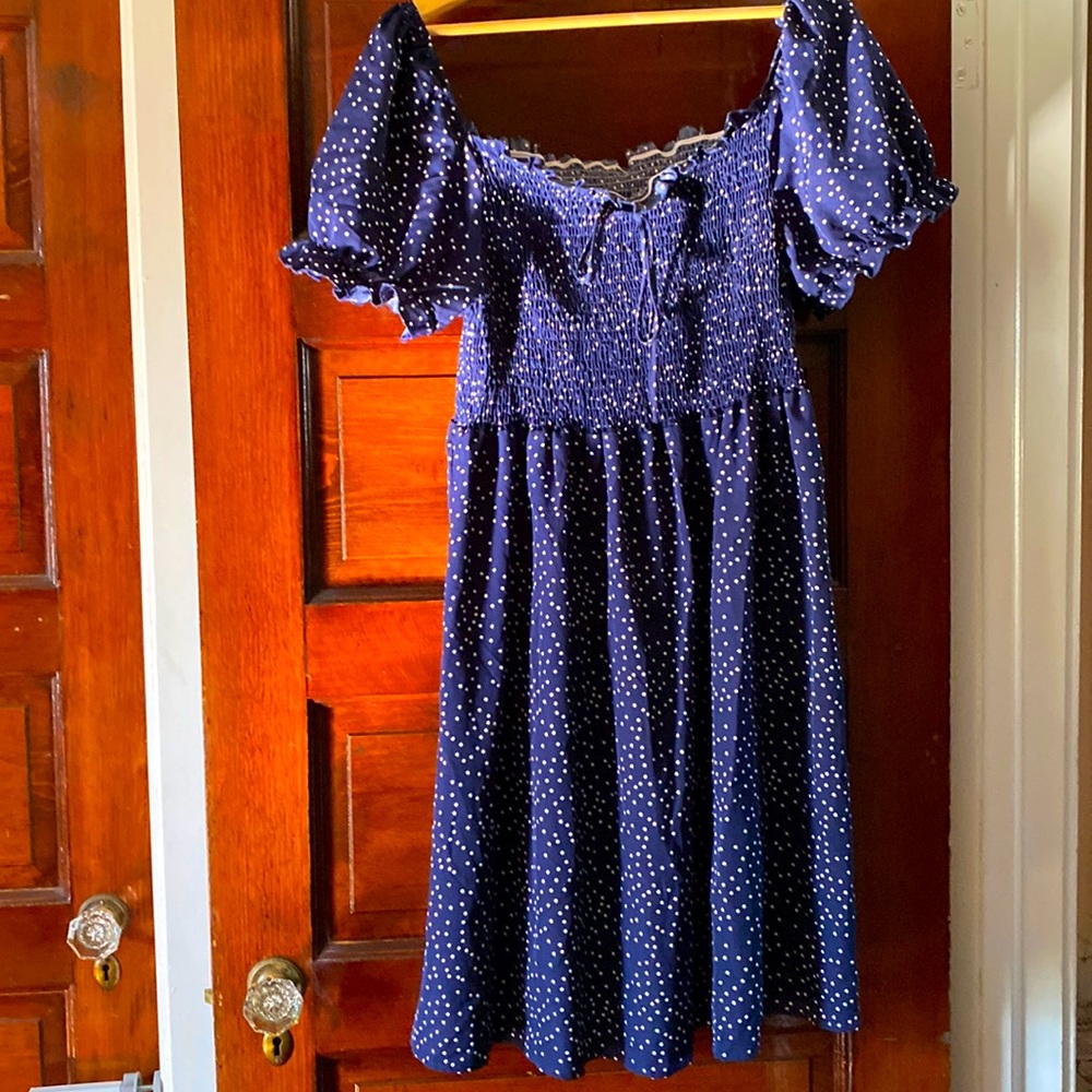 Babydoll off the shoulder dress